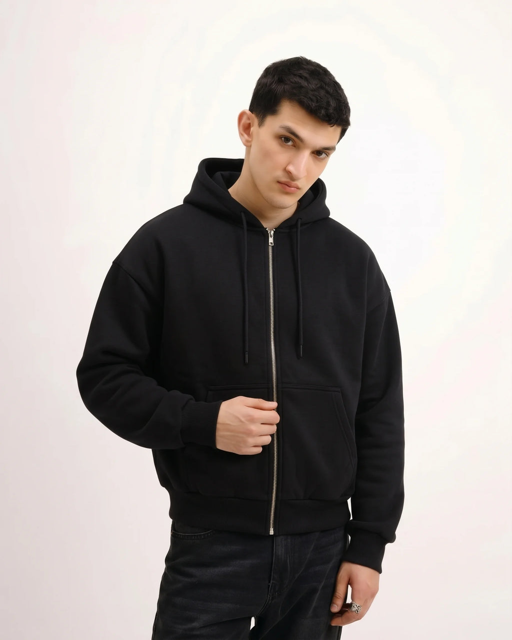 Classic Black Zipper