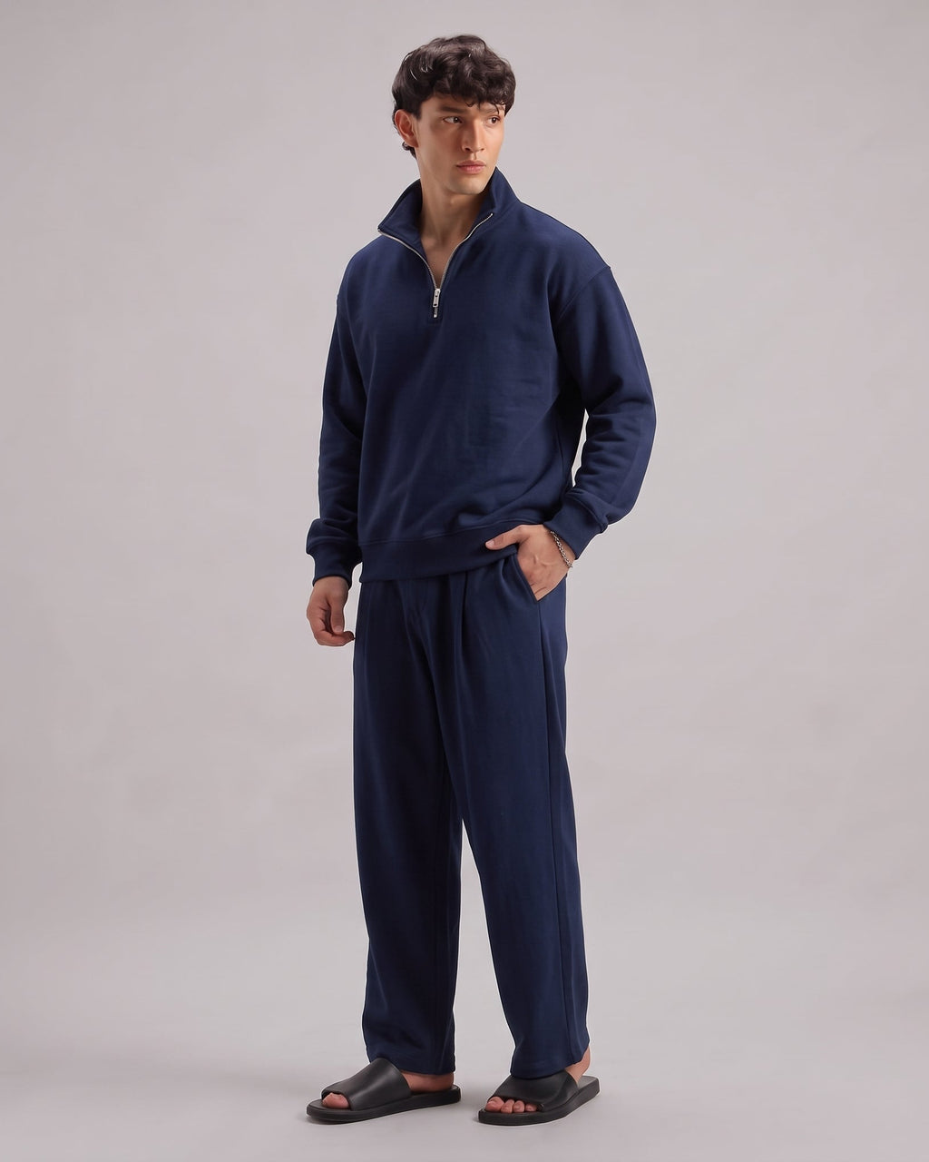Classic Quater Zipper Neavy