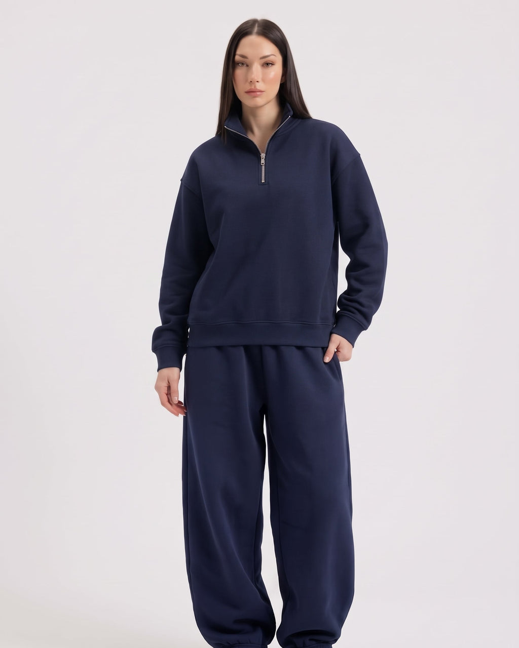 Classic Quater Zipper Neavy