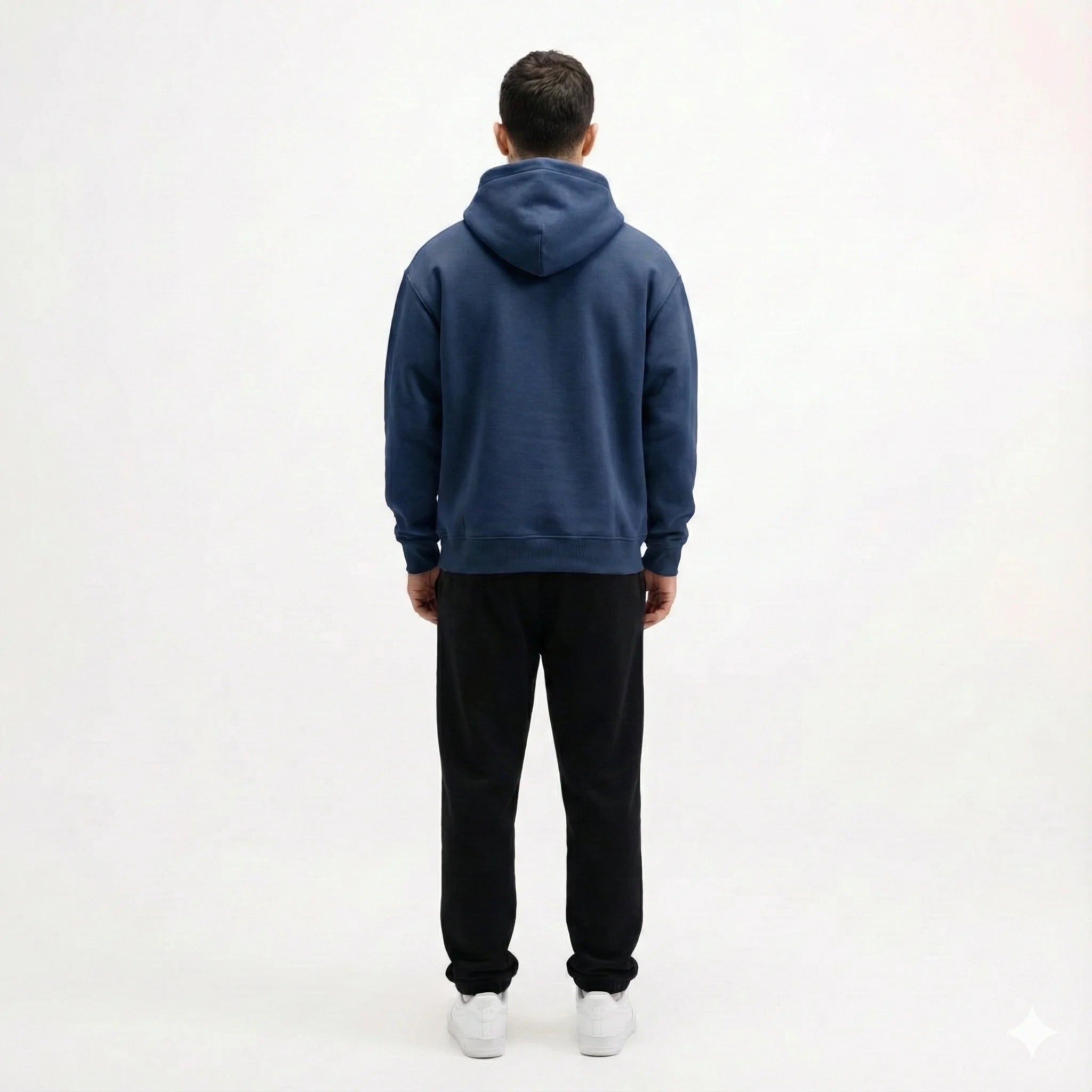 Mid Night Blue Essential Hoodie
