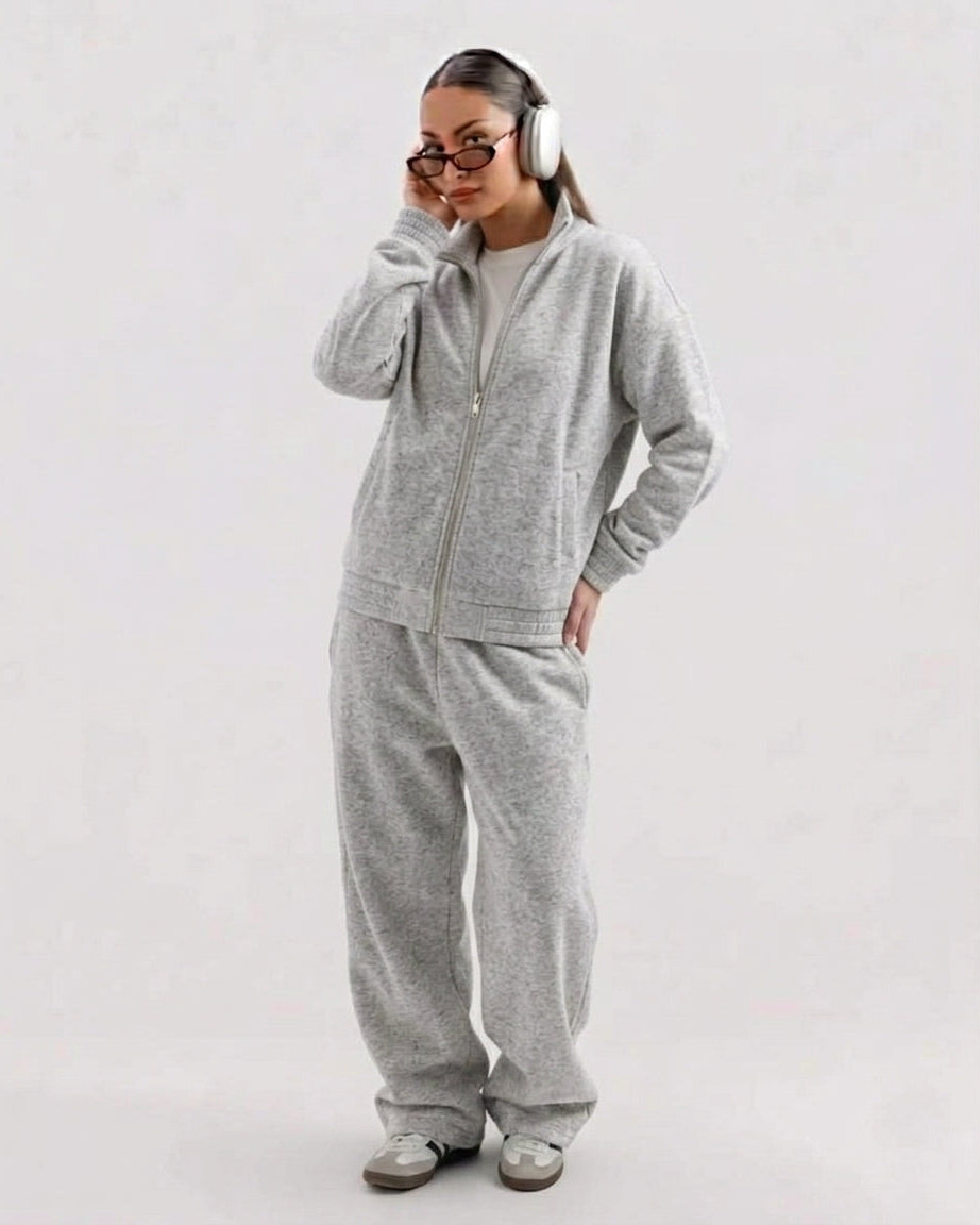 Classic Heather Grey Co-ord Set
