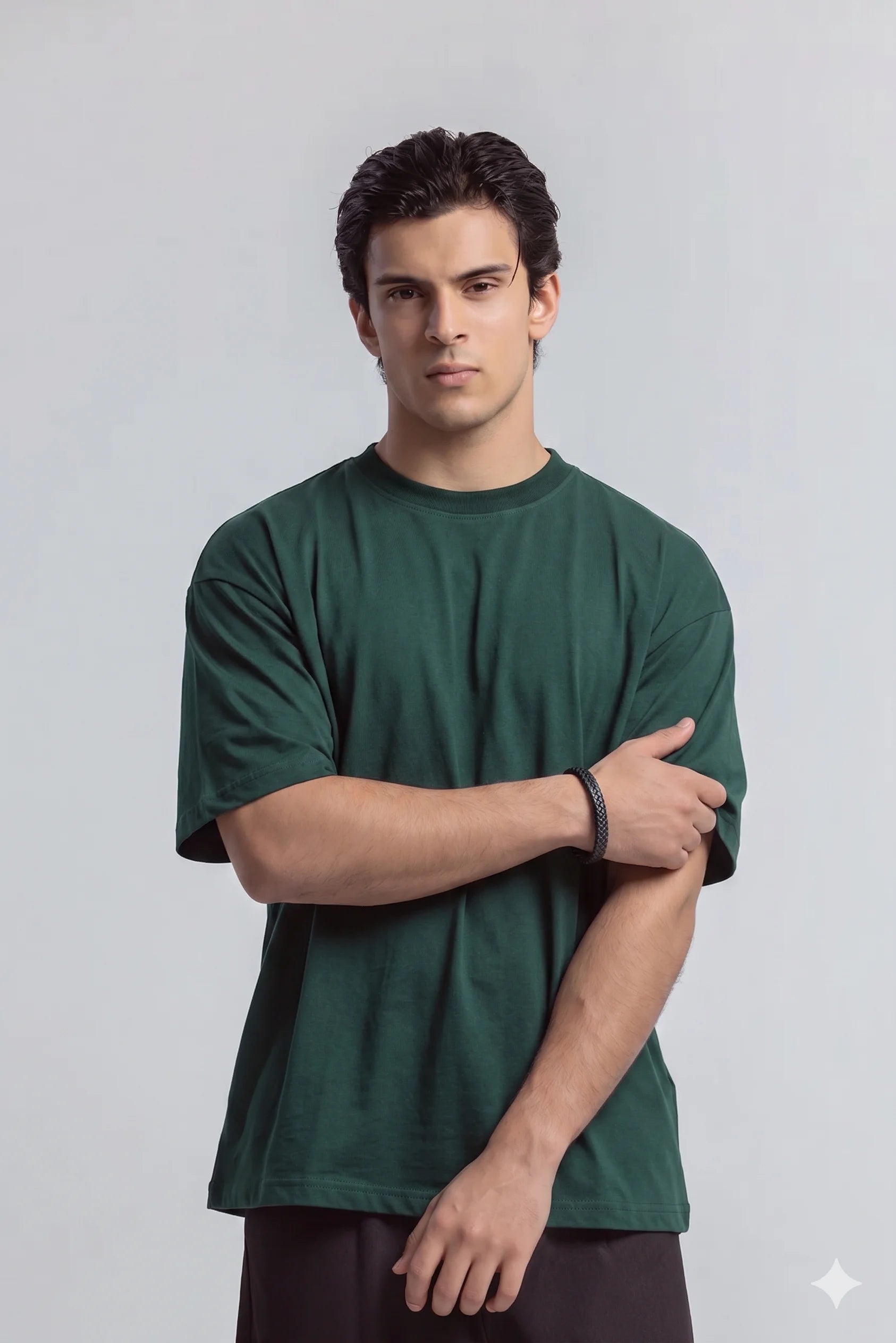 Classic Oversized Tee Green