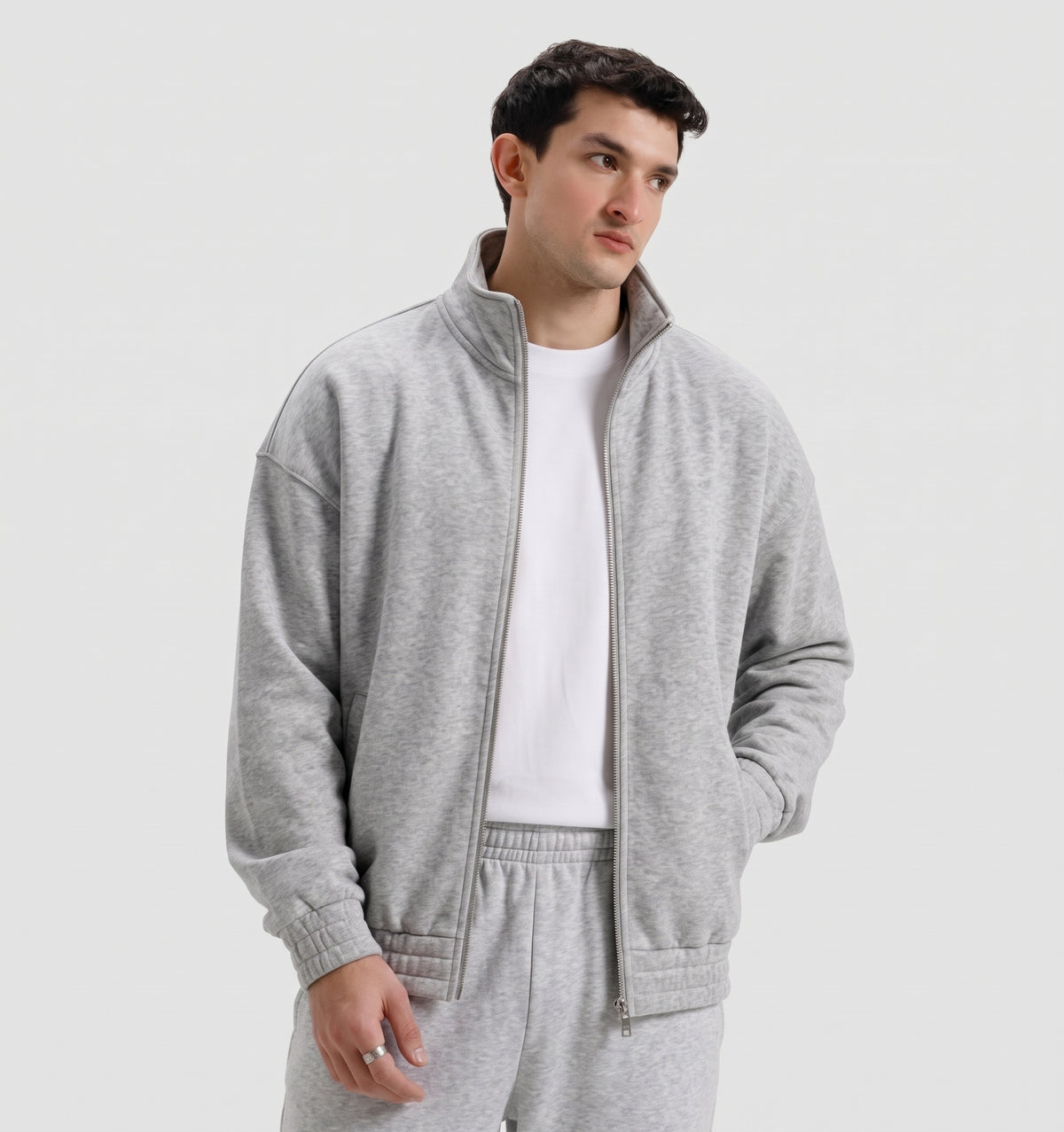 Classic Heather Grey Co-ord Set