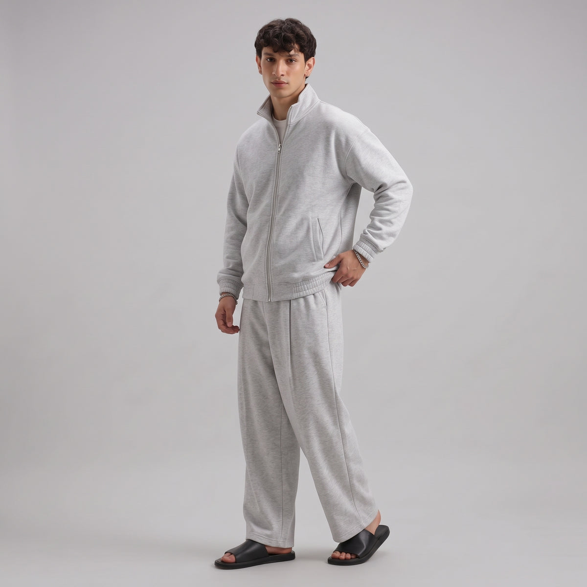 Classic Heather Grey Co-ord Set