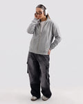 Classic Grey Zipper Without Hood