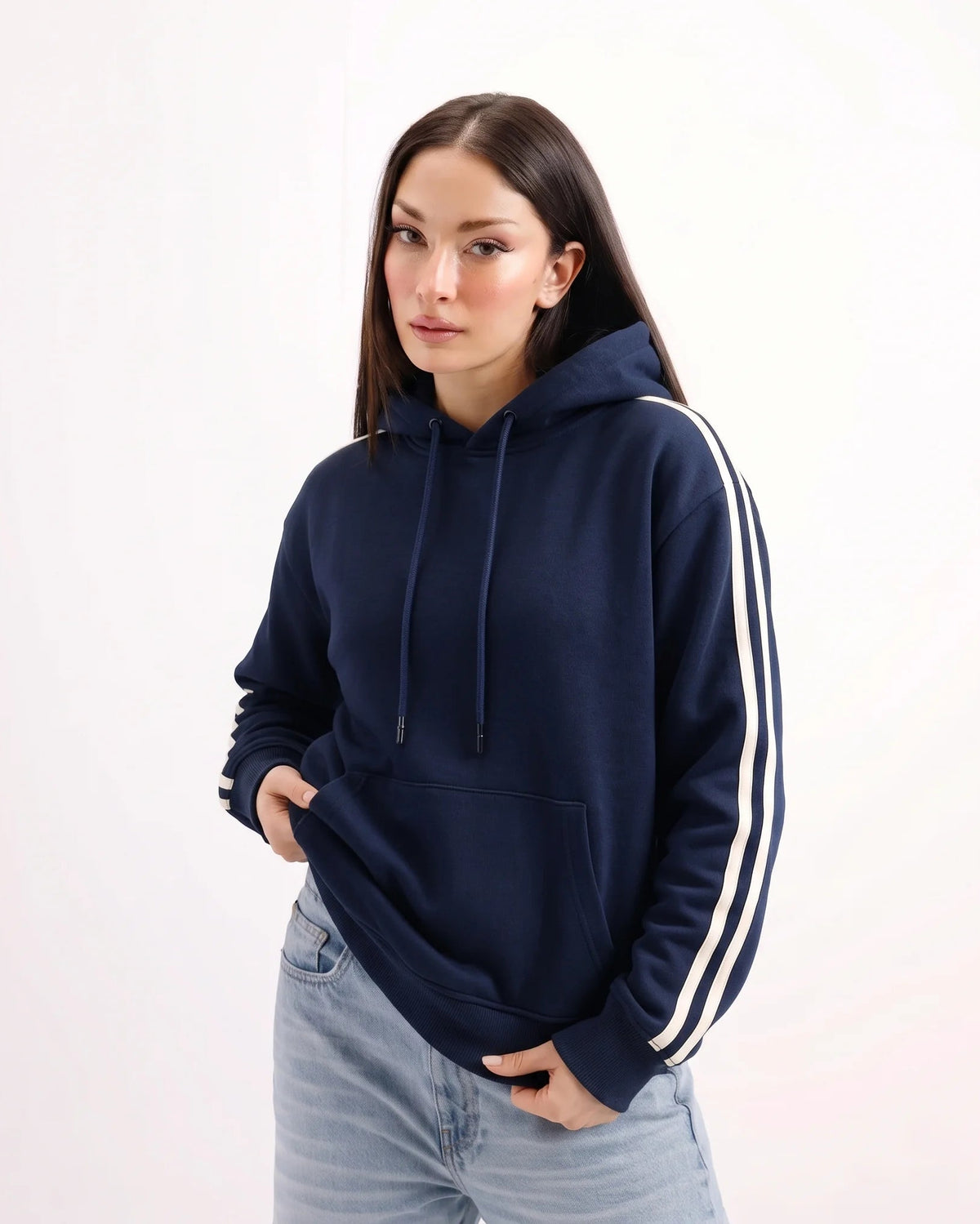 Strip Ahead Hoodie Neavy