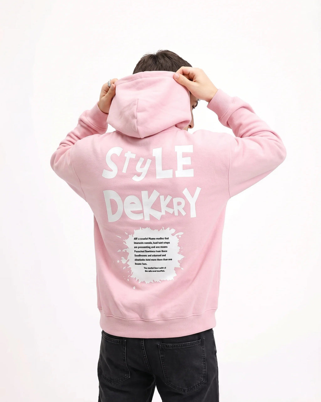 Baby Pink Style Dekkry Hoodie