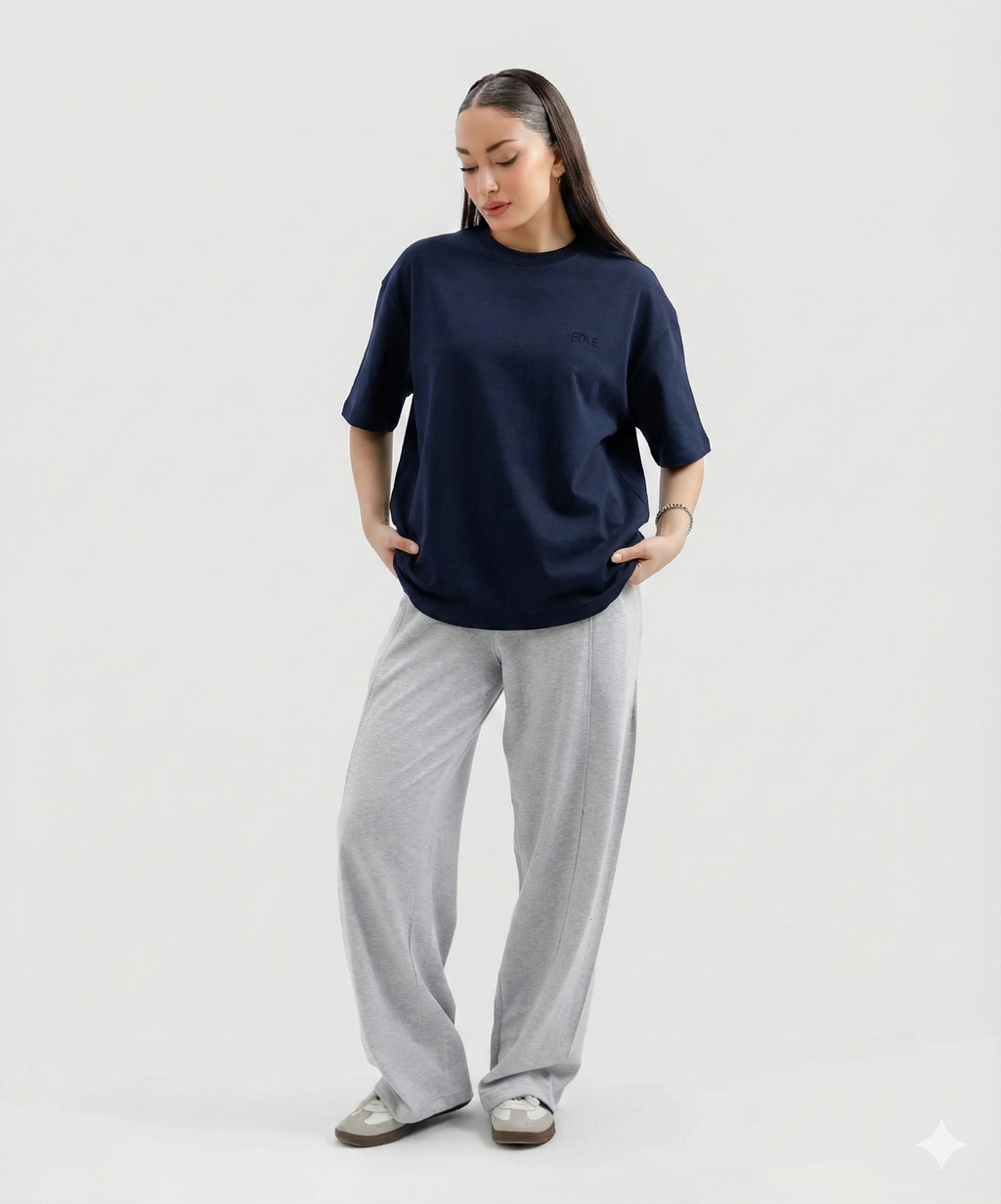 Neavy Blue Oversized T-shirt
