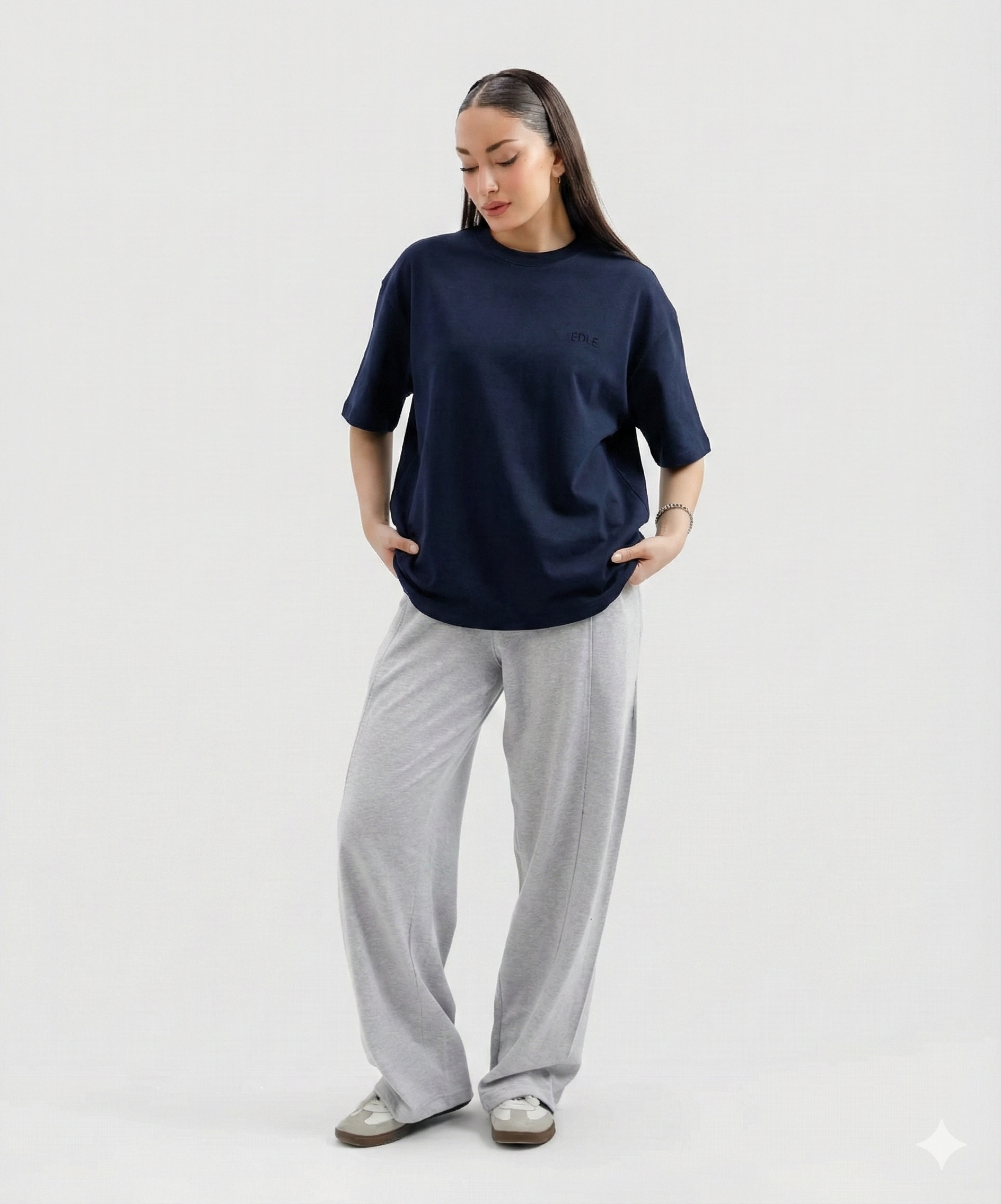 Neavy Blue Oversized T-shirt