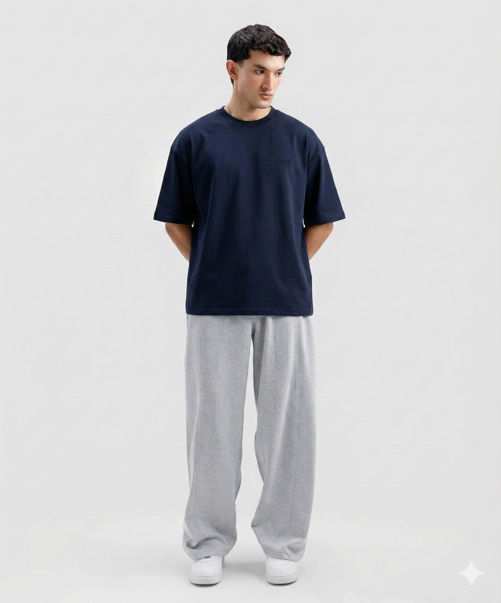 Neavy Blue Oversized T-shirt