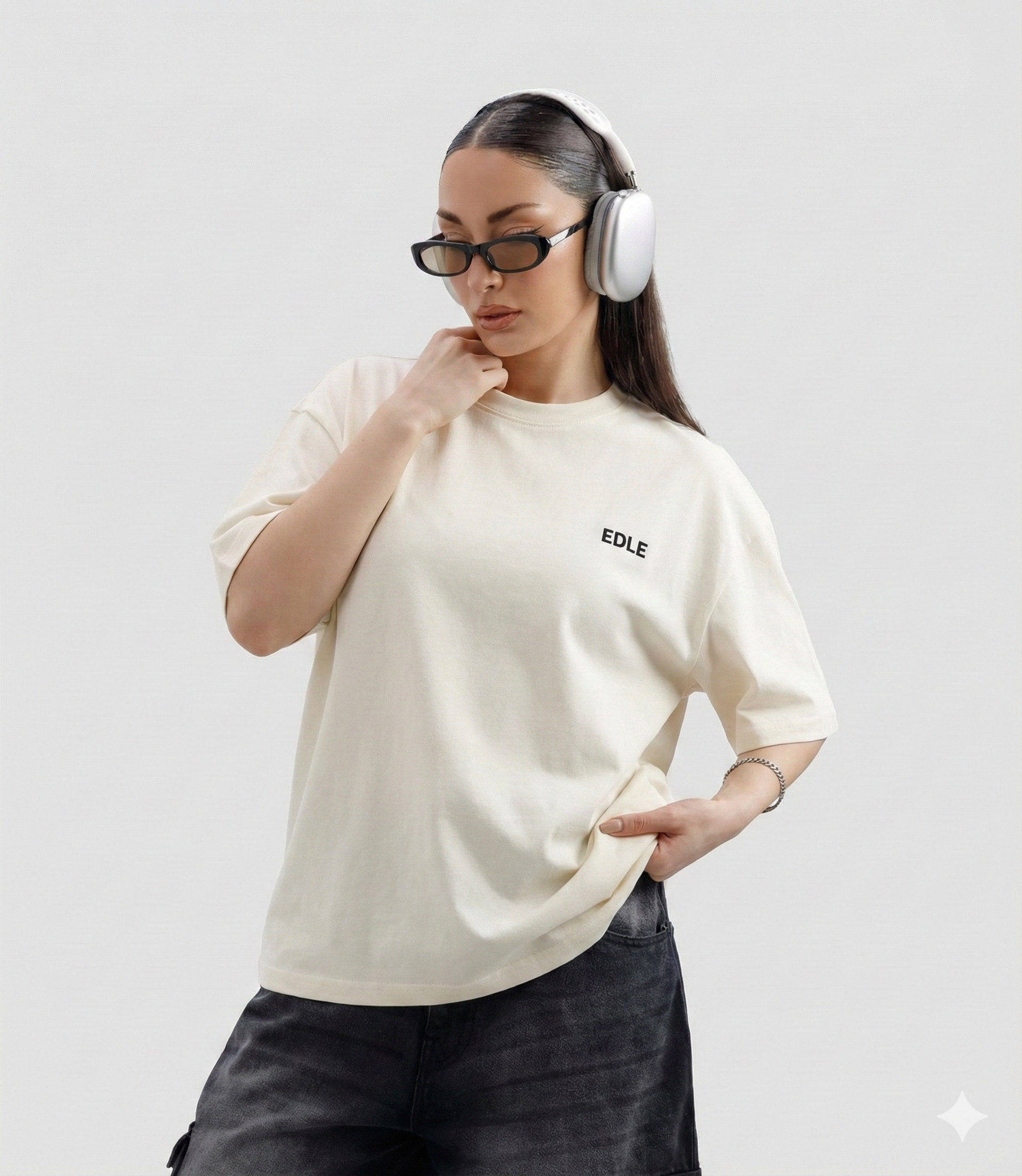 White Oversized T-shirt