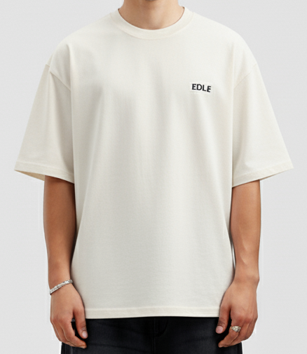 Stone White Classic Oversized T-shirt