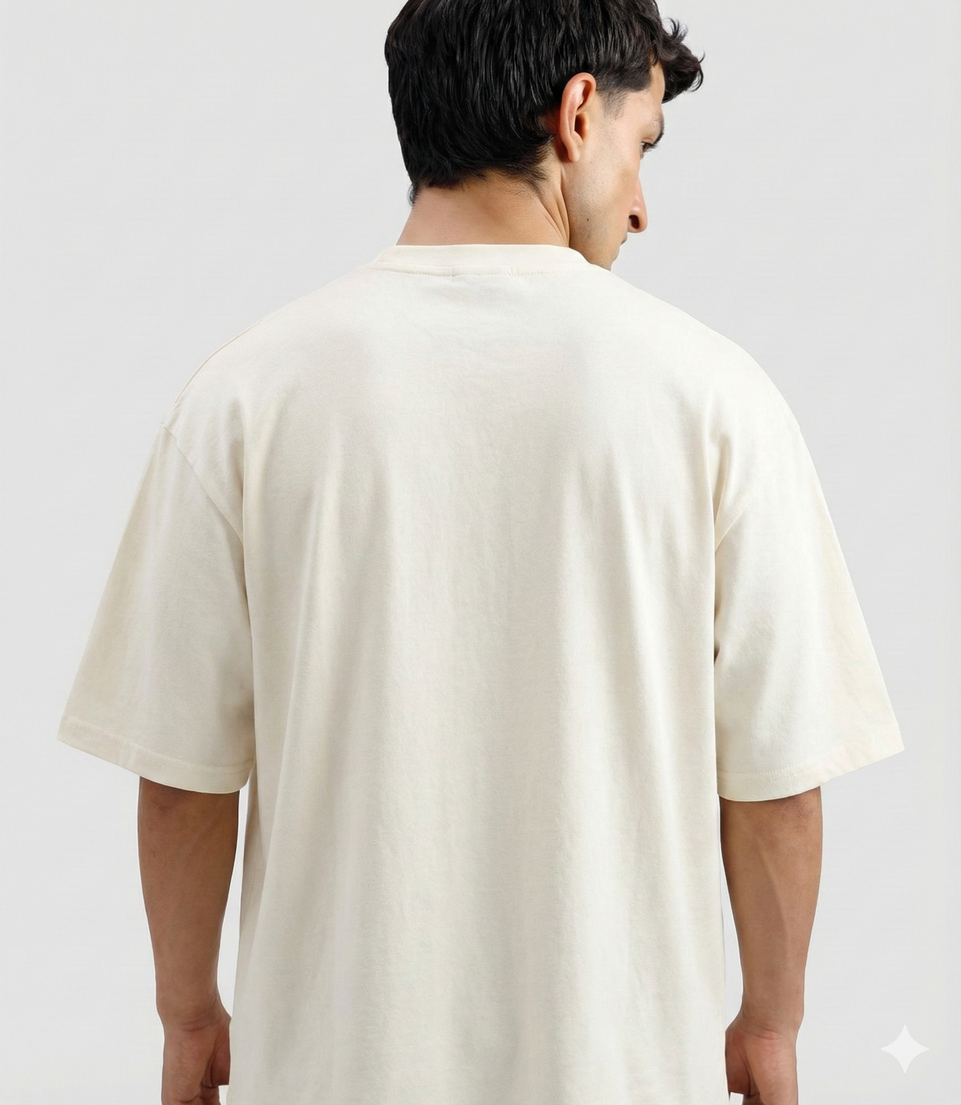 Stone White Classic Oversized T-shirt